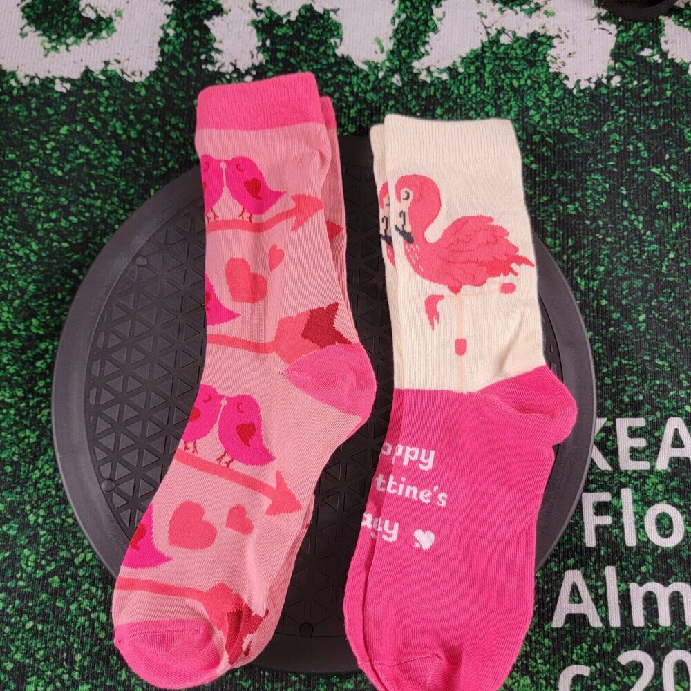 Valentines Day Ladies Socks 2 Pairs